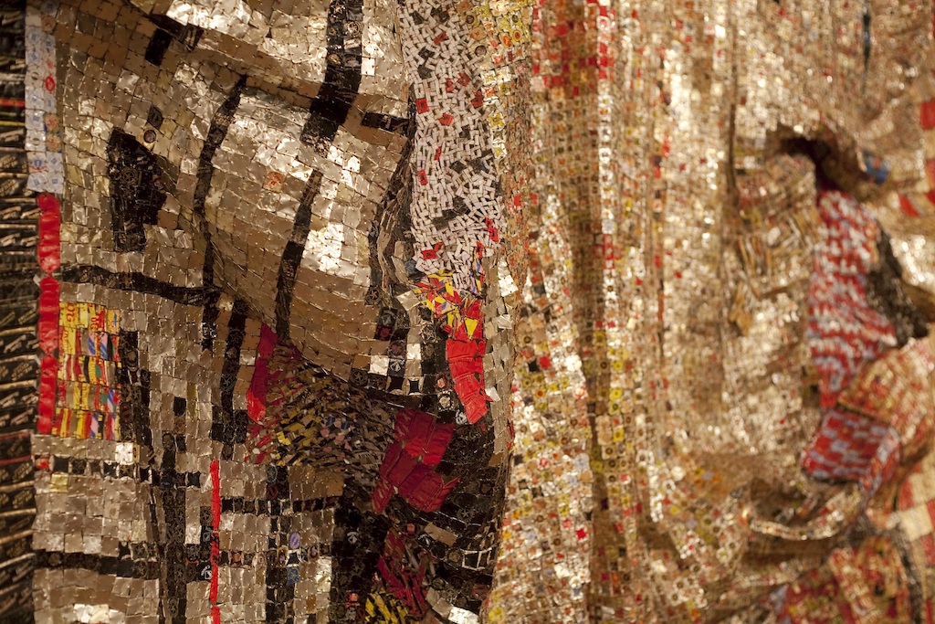 El Anatsui: Behind The Red Moon, Tate Modern – Glorious Creations